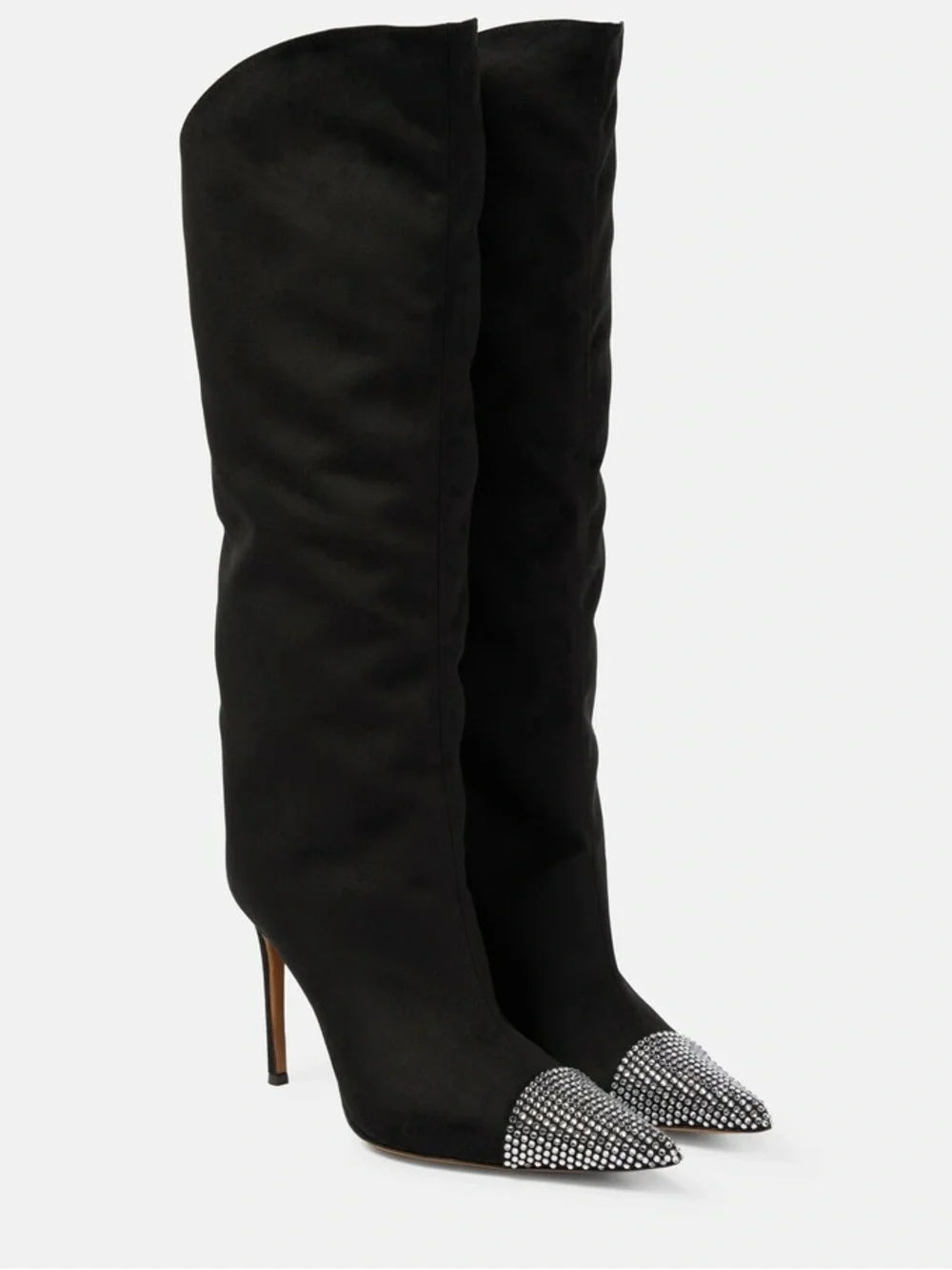 Alexandre Vauthier Suede Karen Knee-High Boots 9.5 $1350